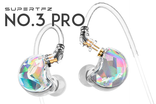 SUPERTFZダイナミック型イヤホン「NO.3 PRO」販売開始