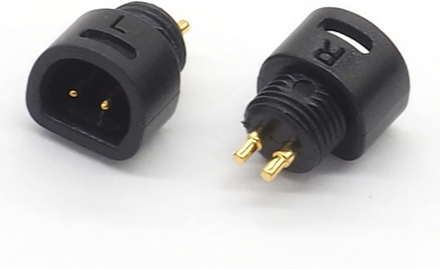 ゼンハイザー用コネクタ ブラック ケーブル イヤホン 自作