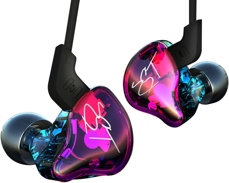 KZ ZST マイクなし・パープル 黒いシースの旧ケーブルモデル 【旧パッケージ品】
