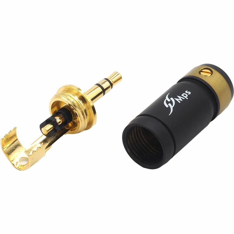 Mps 3.5mm 3極 ステレオミニプラグ 金メッキ 箱なし