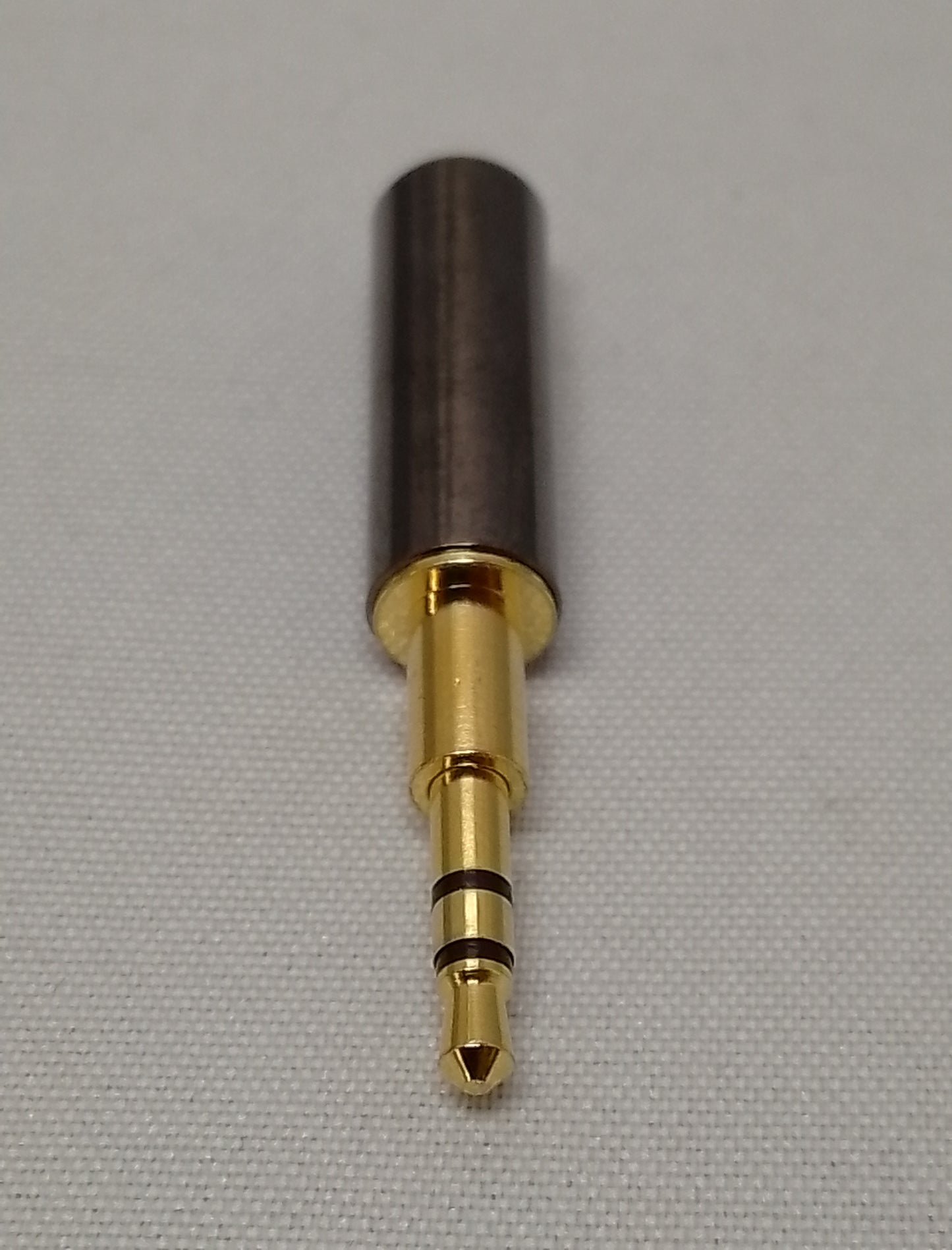 2.5mm3極プラグ(極細タイプ) ブラック