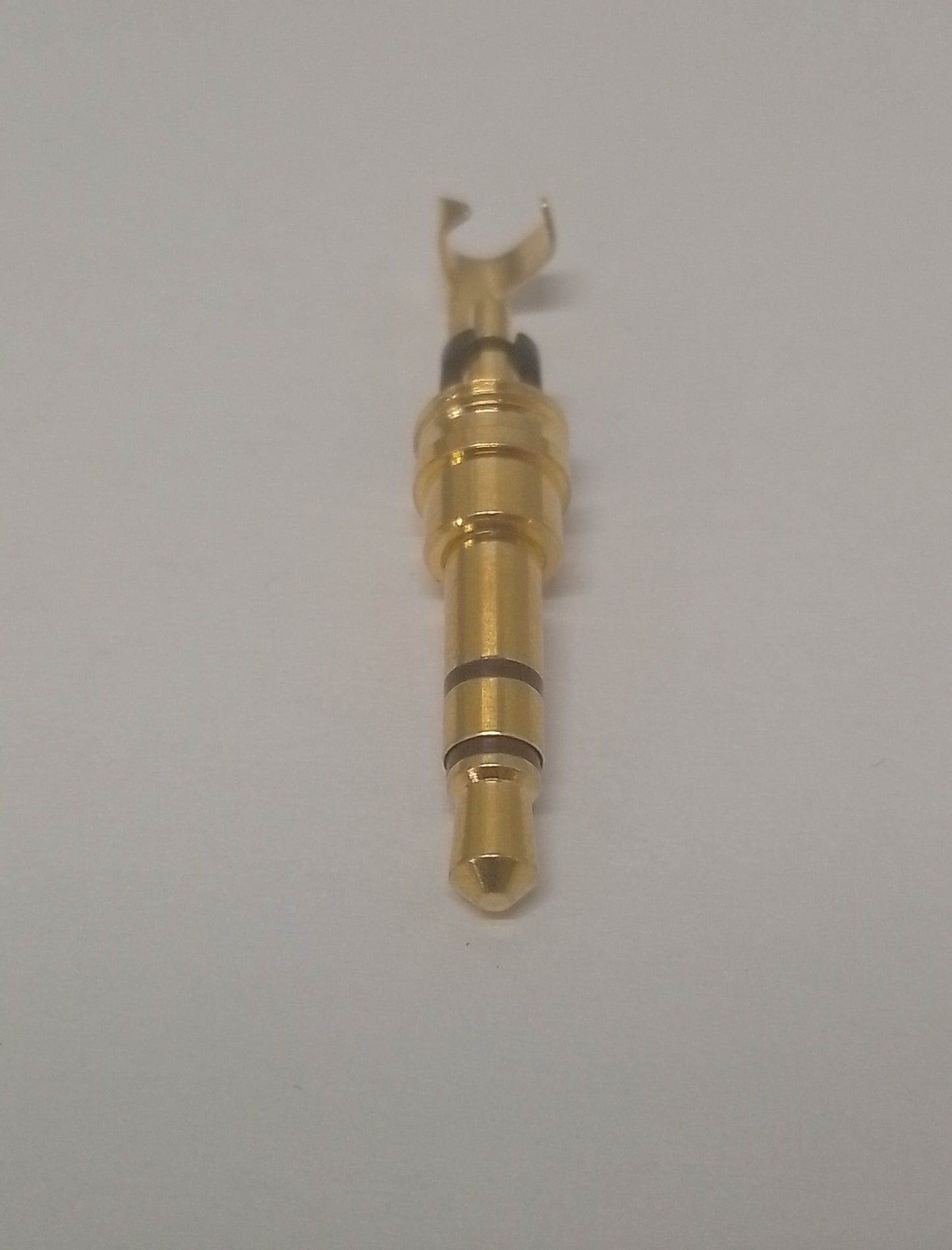 3.5mm3極プラグ 絶縁部ブラック