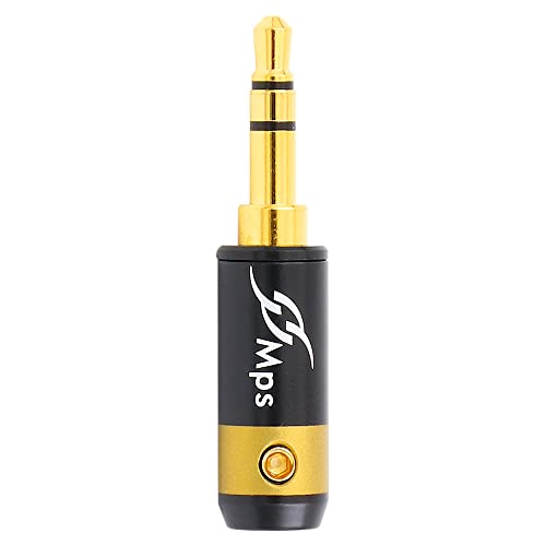 Mps DIY部品 ステレオミニプラグ (3.5mm 3極) 金メッキ 箱なし CJ-16