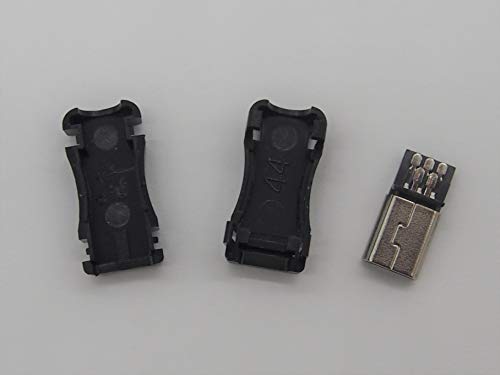 miniUSB TypeB 自作用コネクタ ハウジング付き