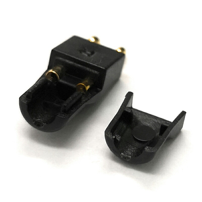 イヤホンピンプラグフィッティング Fitear 2-Pin R/Lペア ブラック