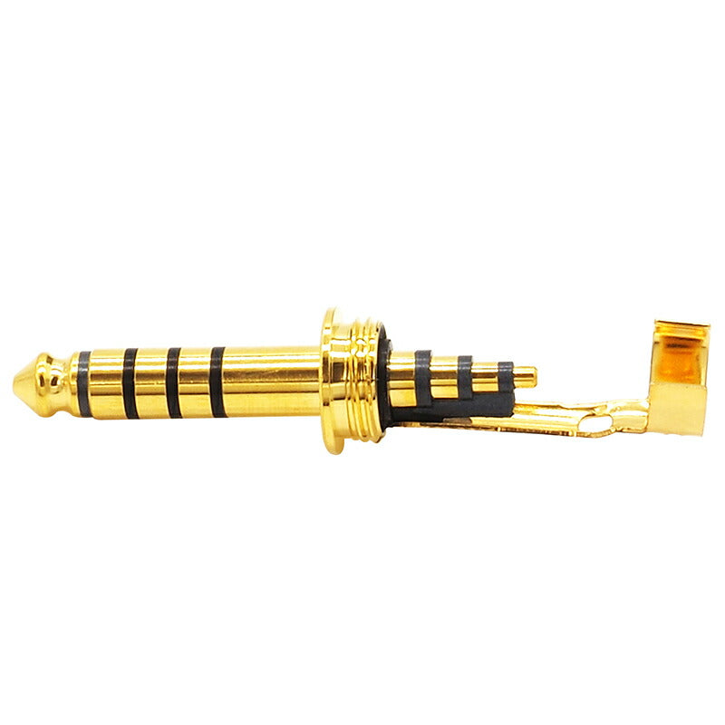 4.4mm 5極 プラグ オス ゴールドハウジング