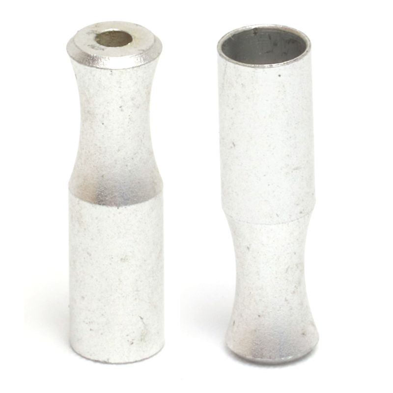 ヘッドホンプラグハウジング シルバー 10個セット