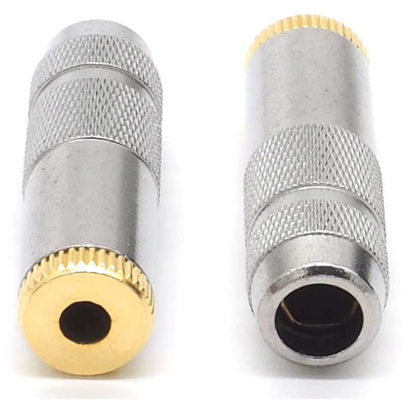 3.5mm 3極 メス プラグ 金メッキ