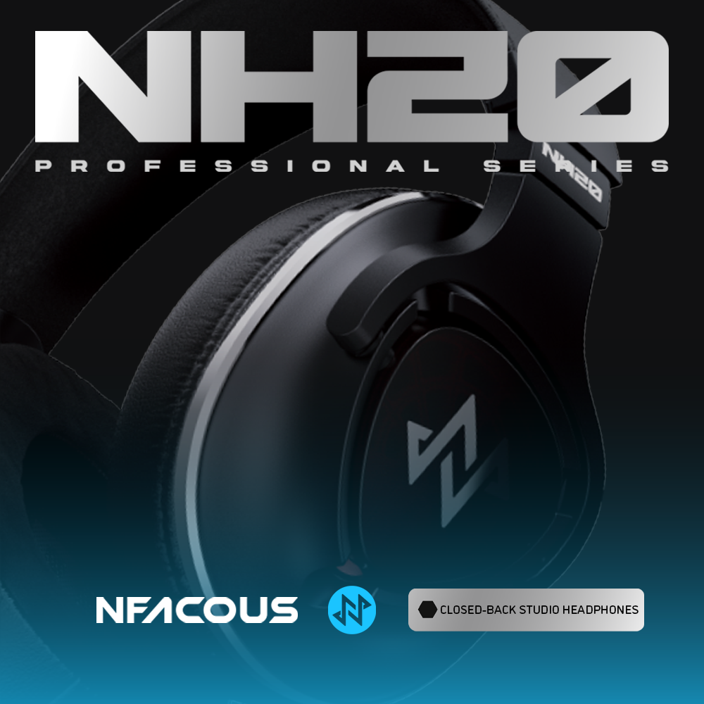 [NF ACOUS] NH20 有線モニターヘッドホン