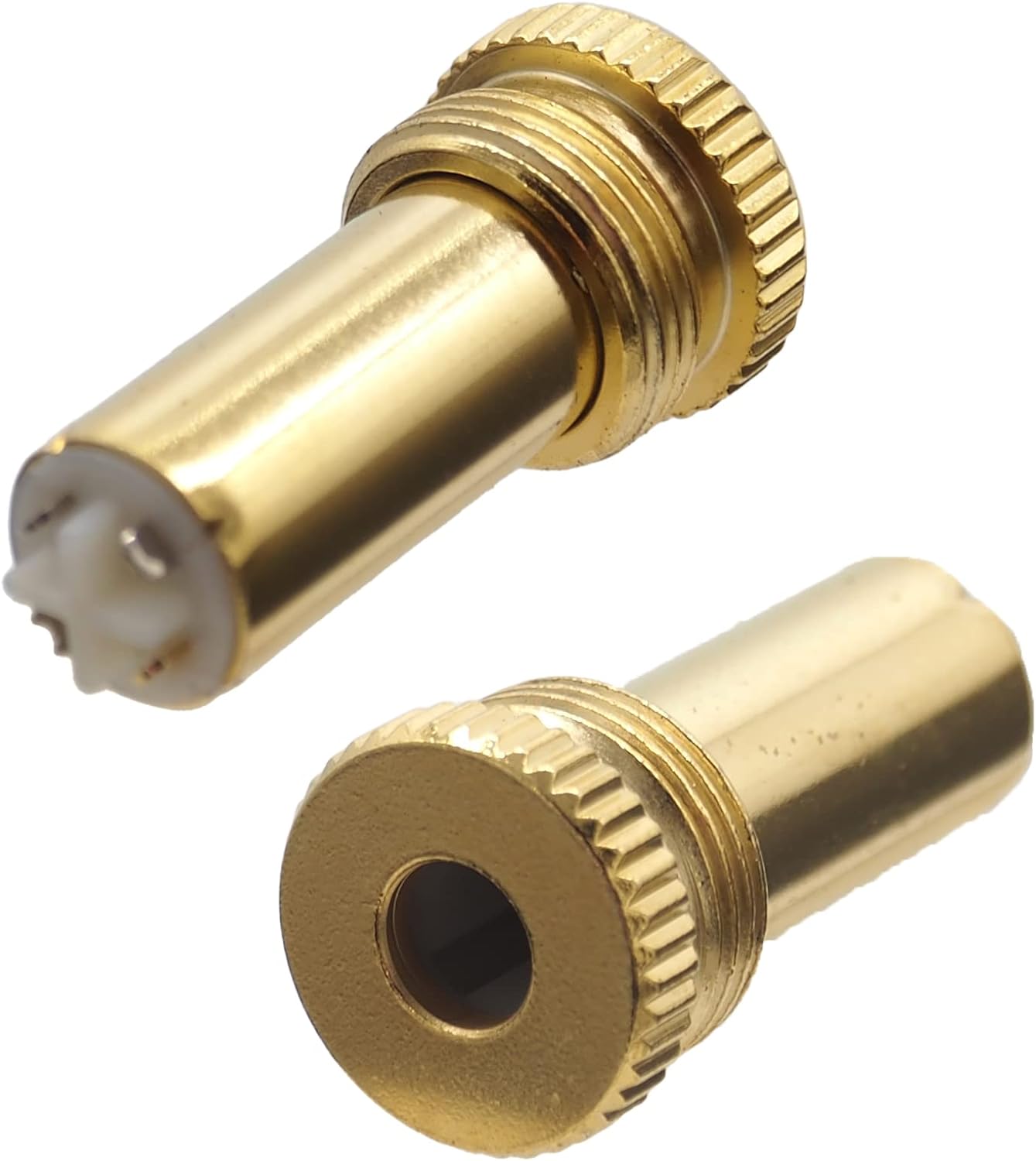 4.4mm5極バランスプラグ メスソケット ハウジングカーボンブラック