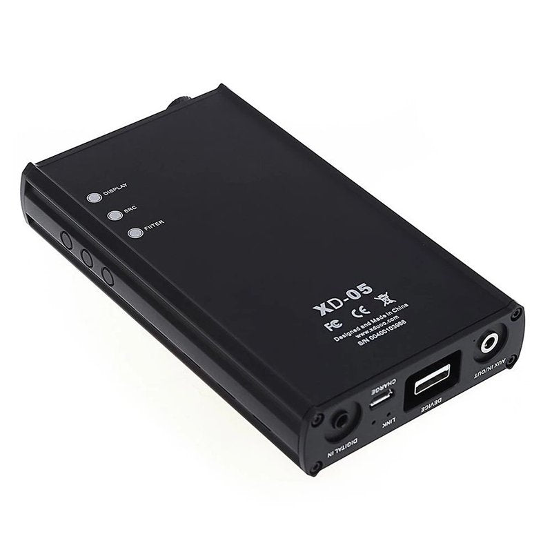 【パッケージつぶれ・通電・開封品】[xDuoo] XD-05 DSD対応DAC搭載ポータブルオーディオヘッドホンアンプ XD-05 ブラック