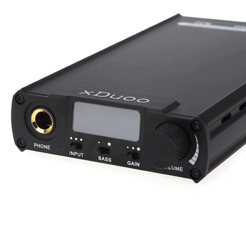 【パッケージつぶれ・通電・開封品】[xDuoo] XD-05 DSD対応DAC搭載ポータブルオーディオヘッドホンアンプ XD-05 ブラック