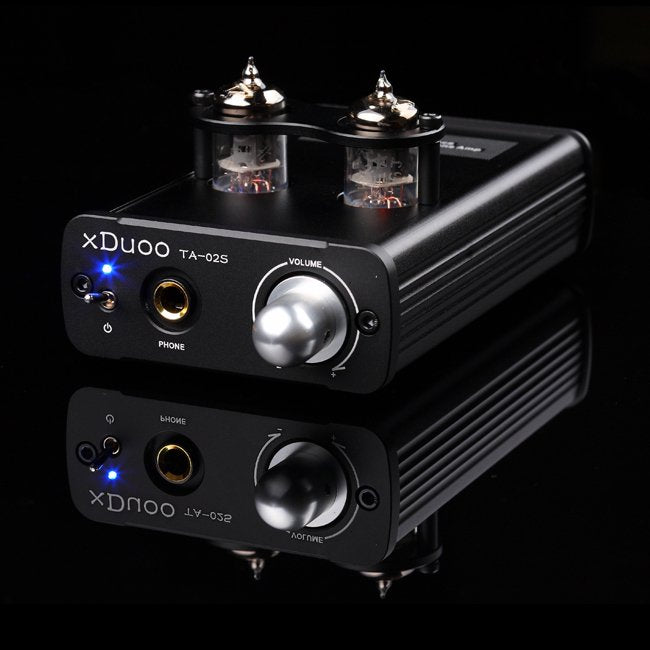 【パッケージなし・通電・展示使用品・保証なし】[xDuoo] デスクトップ 小型 真空管ヘッドホンアンプ TA-02SJ