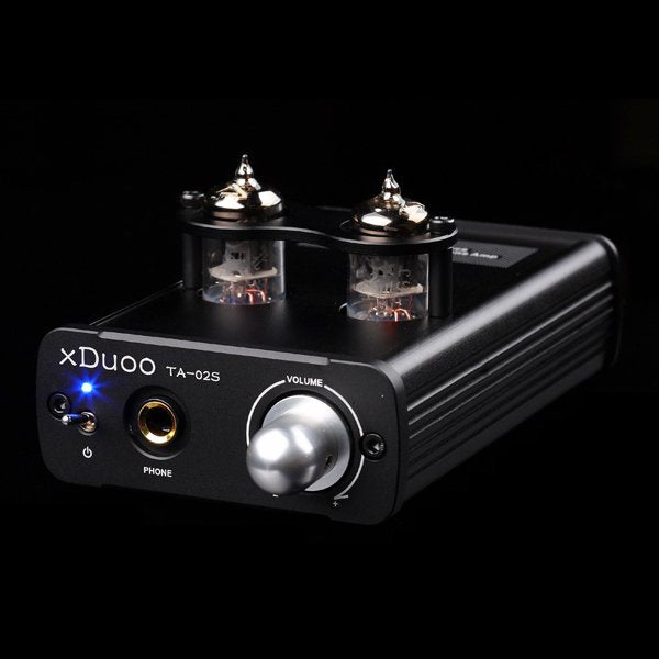 【パッケージなし・通電・展示使用品・保証なし】[xDuoo] デスクトップ 小型 真空管ヘッドホンアンプ TA-02SJ