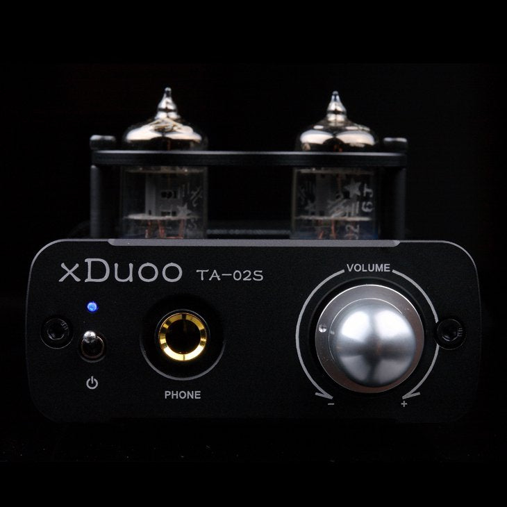 【パッケージなし・通電・展示使用品・保証なし】[xDuoo] デスクトップ 小型 真空管ヘッドホンアンプ TA-02SJ