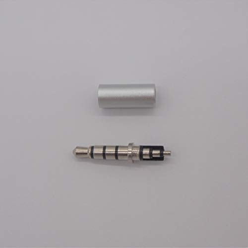 3.5ｍｍ4極プラグ 小形 シルバー