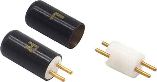 2Pin 汎用イヤホンリケーブルコネクタ LRペア