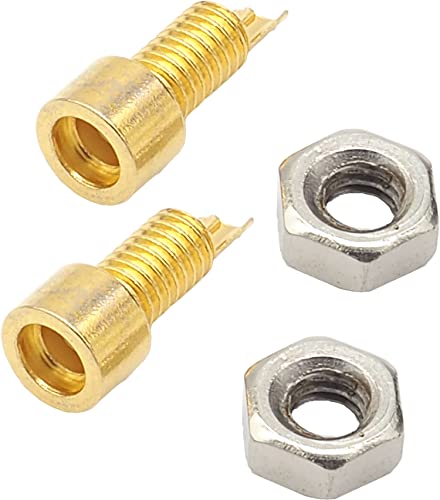 mmcxコネクタ メス ナット取り付けタイプ(2個セット)