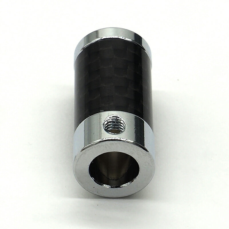 4.4mm 5極 プラグ メタルハウジング カーボン調仕様 イモねじ固定式