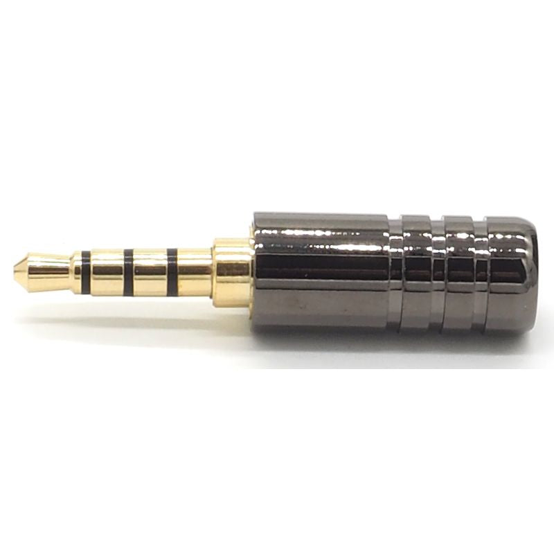 3.5mm 4極 オスプラグ 金メッキ
