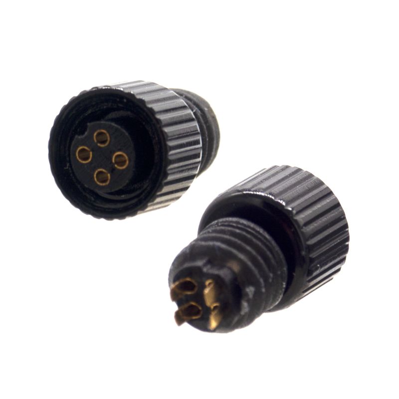 3.5mm 3極交換式プラグバランス金メッキ＋メス端子台セット